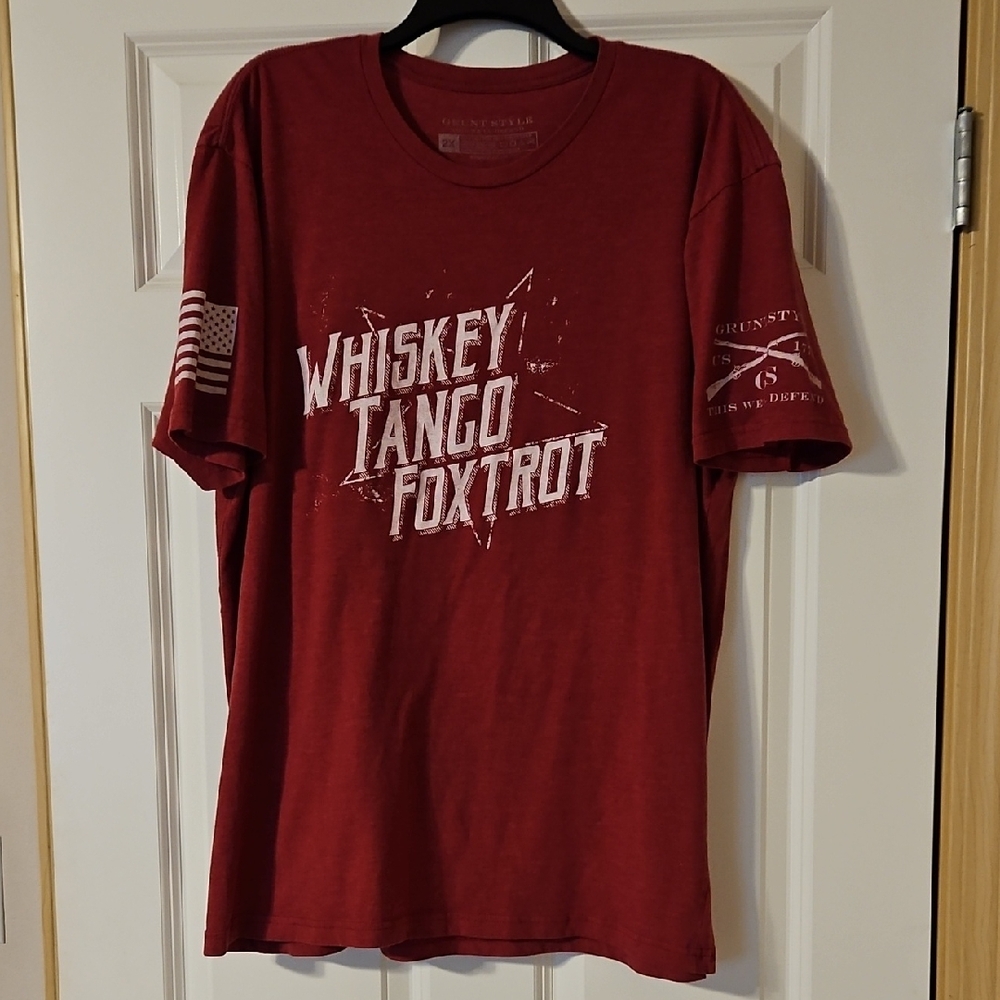 Grunt Style Red Short Sleeve Tee